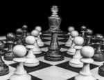 A chess board